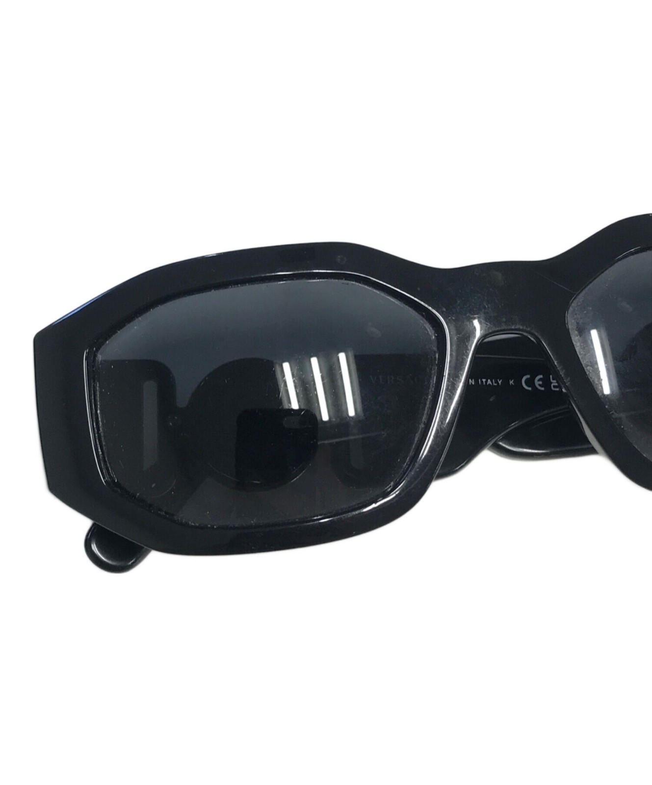 VERSACE Octagonal Sunglasses MOD4361 Black Used 53-18-140 Men's Fashion Acces... thumbnail 8