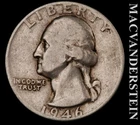 1946 Washington Quarter- Silver Scarce Better Date- No Reserve #L5601