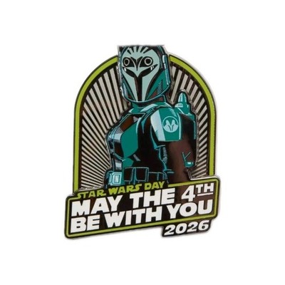 Star Wars X Disney May The 4th Be With You 2026 Pin Set Limited