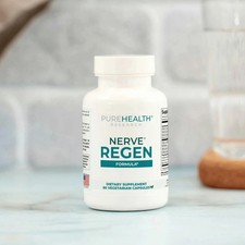 PureHealth Research NERVE REGEN Formula - Nervous System Supplement Free Ship