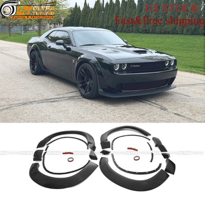#ad Demon Style Widebody Fender Flares Kit For 2015 23 Dodge Challenger Srt Hellcat $213.39