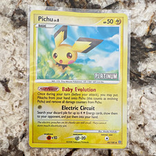 The Pokémon Company Pichu 45/100 Stormfront Reverse Holo Uncommon English 50 HP on eBay