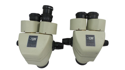 Lot of 2 LW Scientific microscope Z-2 Zoom - Free Shipping