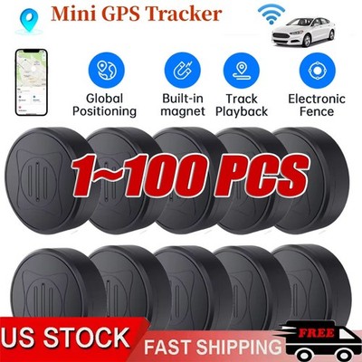 Mini Car GPS Tracker Universal Magnetic Vehicle Tracking Device Wireless US Lot