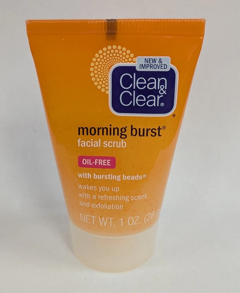 LOT OF 10 CLEAN&CLEAR  MORNING BURST FACIAL SCRUB 1oz EACH - Image 3 of 3