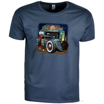 Hot Rod  Auto T-Shirt  Speed Shop  US-Car Old School Racing Werkstatt *1105