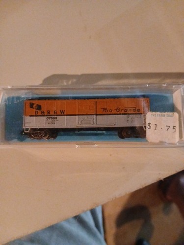 Coche de caja Atlas 3309 40' escala N Rio Grande D y RGW # 60066 | Condition: Used