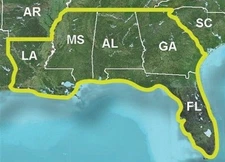 TOPO U.S. 24K  Southeast Maps  GPS MAP Micro SD / SD Card 010-C0959-00