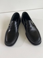 NWOB Bass Men Penny Loafers In Black Size 9.5M