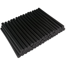 50 Pcs Hot Melt Glue Sticks 100mm x 7mm Black Adhesive for Hot Glue Gun UK 0.11 per stick