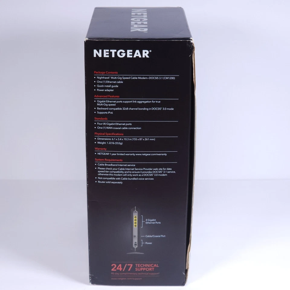 NETGEAR Nighthawk CM1200 Cable Modem  - Image 2 of 4