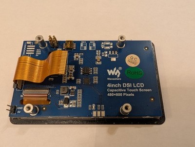 Waveshare 4inch Capacitive Touch Display for Raspberry Pi 480×800 DSI,  IPS