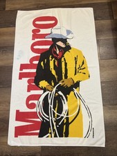 Vintage 94 Marlboro Man Oversized Towel,                       55” X 35”