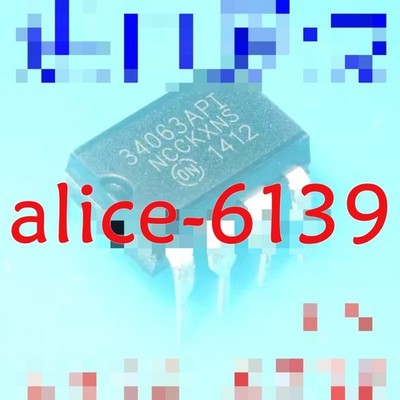 10PCS New 34063AP1 MC34063AP1 34063API through-hole DIP-8 #JY