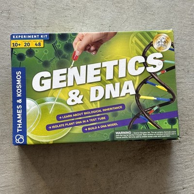 Thames & Kosmos Genetics & DNA Experiment Kit age 10 years + 20 experiments