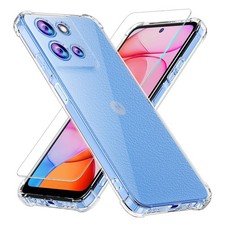 GSDCB Phone Case for Motorola Moto G 2025/Moto G 2026/Moto G Play 2026, Clear