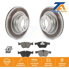 [Front] Coated Disc Brake Rotors And Ceramic Pads Kit For BMW X1 330i 330xi