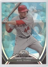 2013 Bowman Platinum Sapphire Mark Trumbo #13 0m8