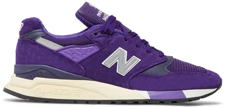 Las mejores ofertas en New Balance 998 Made in USA Purple Black | eBay