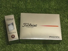 Titleist 2025 Pro V1x White Golf Balls 1 Dozen New