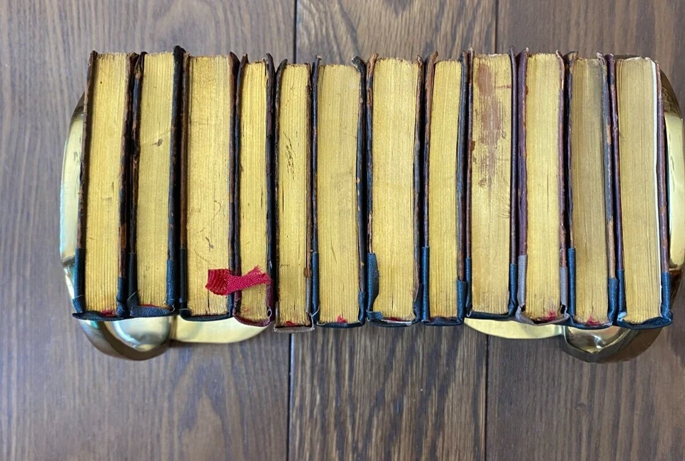 Shakespeare Ariel Edition Knickerbocker Press Antique c. 1900 Lot of 12 Foto 3 de 4