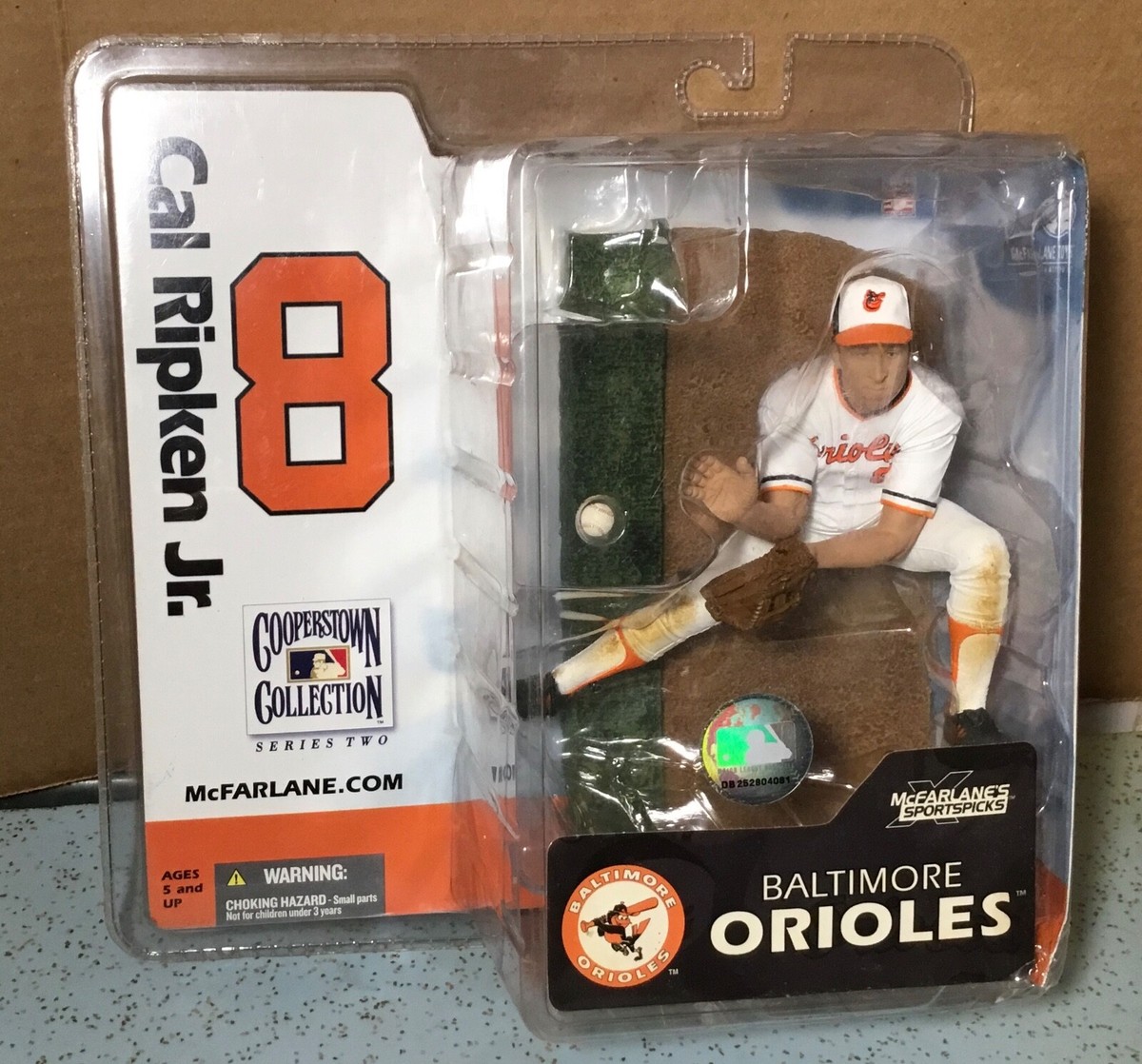 フライングパイレーツ jr 2005 McFARLANE COOPERSTOWN COLLECTION SER 2 CAL RIPKEN JR FIGURE