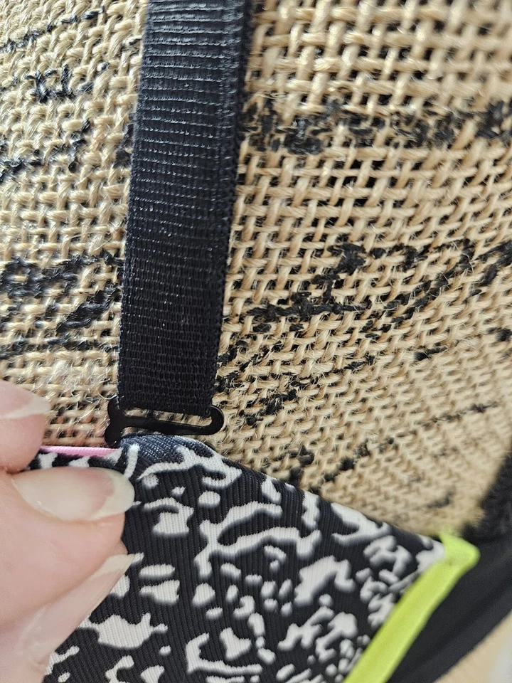 ROSA, SUJETADOR MUJER NEGRO/BLANCO POLI BL PUSH UP USAR EN TODAS PARTES, TALLA 36B Foto 4 de 4