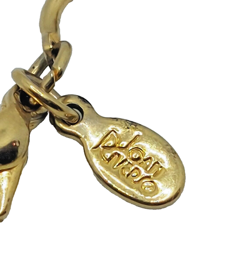 Joan Rivers Gold Tone Sun Star & Moon Beaded Dangle Charm Ankle Bracelet 9.5" - Picture 8 of 8