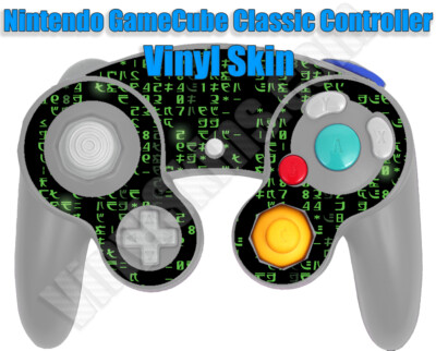 Any 1 Vinyl Decal/Skin Design for GameCube Classic Controller -Buy 1 Get 1 Free
