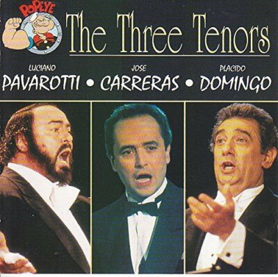 Three Tenors Luciano Pavarotti, Jose Carreras, Placido Domingo (18 tracks)  [CD]