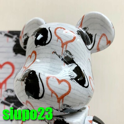BE@RBRICK LOVE RAT 100％ & 400％ banksy Medicom Toy BE@RBRICK Banksy 