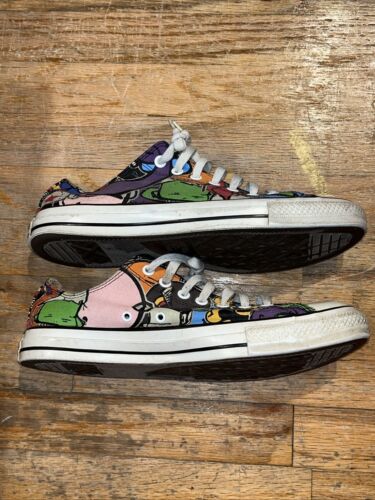 Chuck Taylor Converse All Stars Multicolore Graffiti Basse Uomo 11 Cartoni Animati