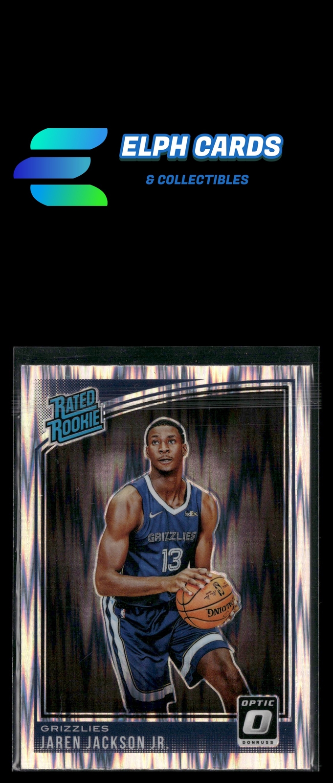 2018-19 Donruss Optic #188 Jaren Jackson Jr. Shock