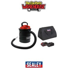 Sealey CP20VAVKIT1 SV20 Series 15L Cordless Handheld Ash Vacuum Cleaner Kit 20V