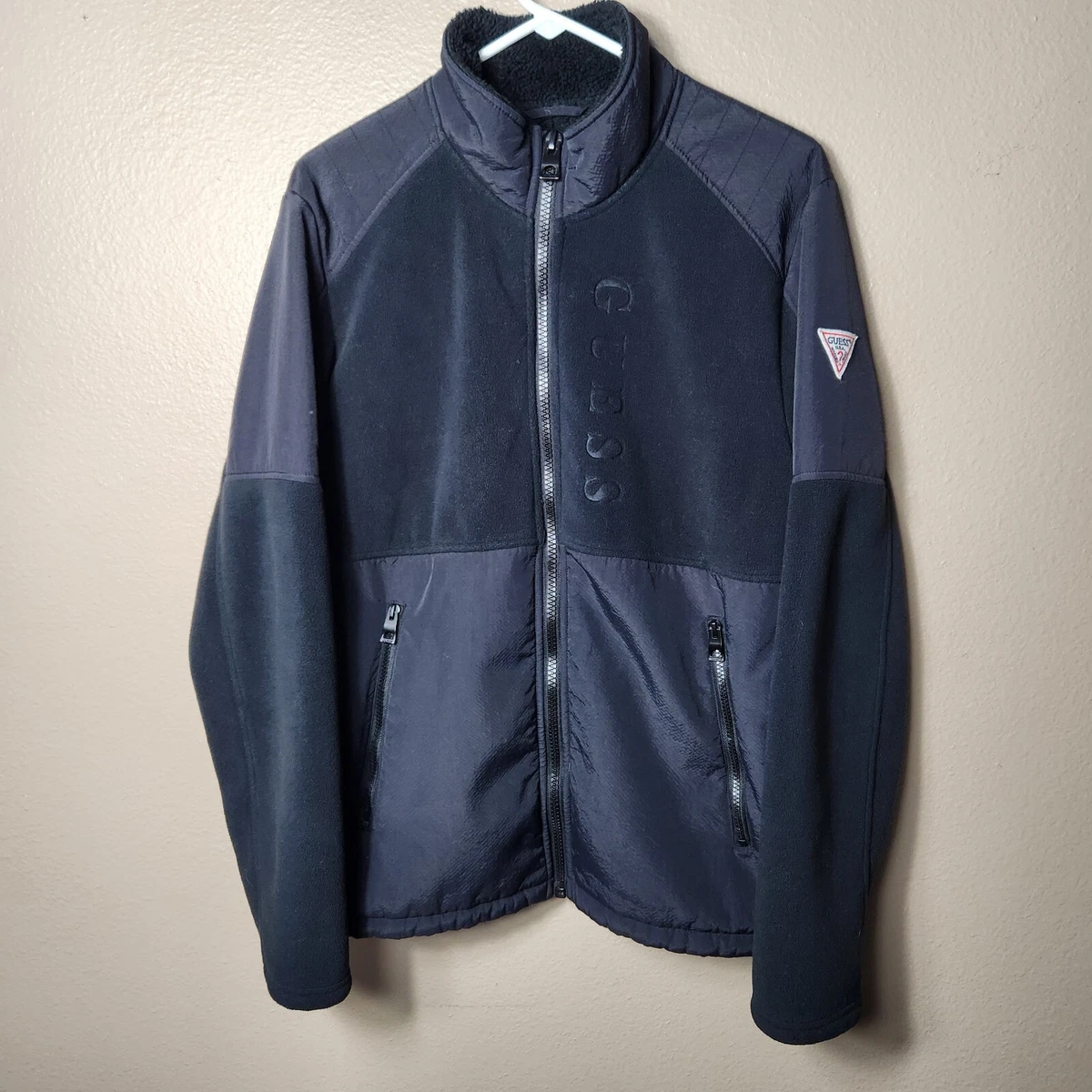 Guess fleece jacket sale
