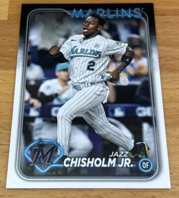 2024 Topps Series 1 Miami Marlins 11 Card Team Set Eury Perez Future Star