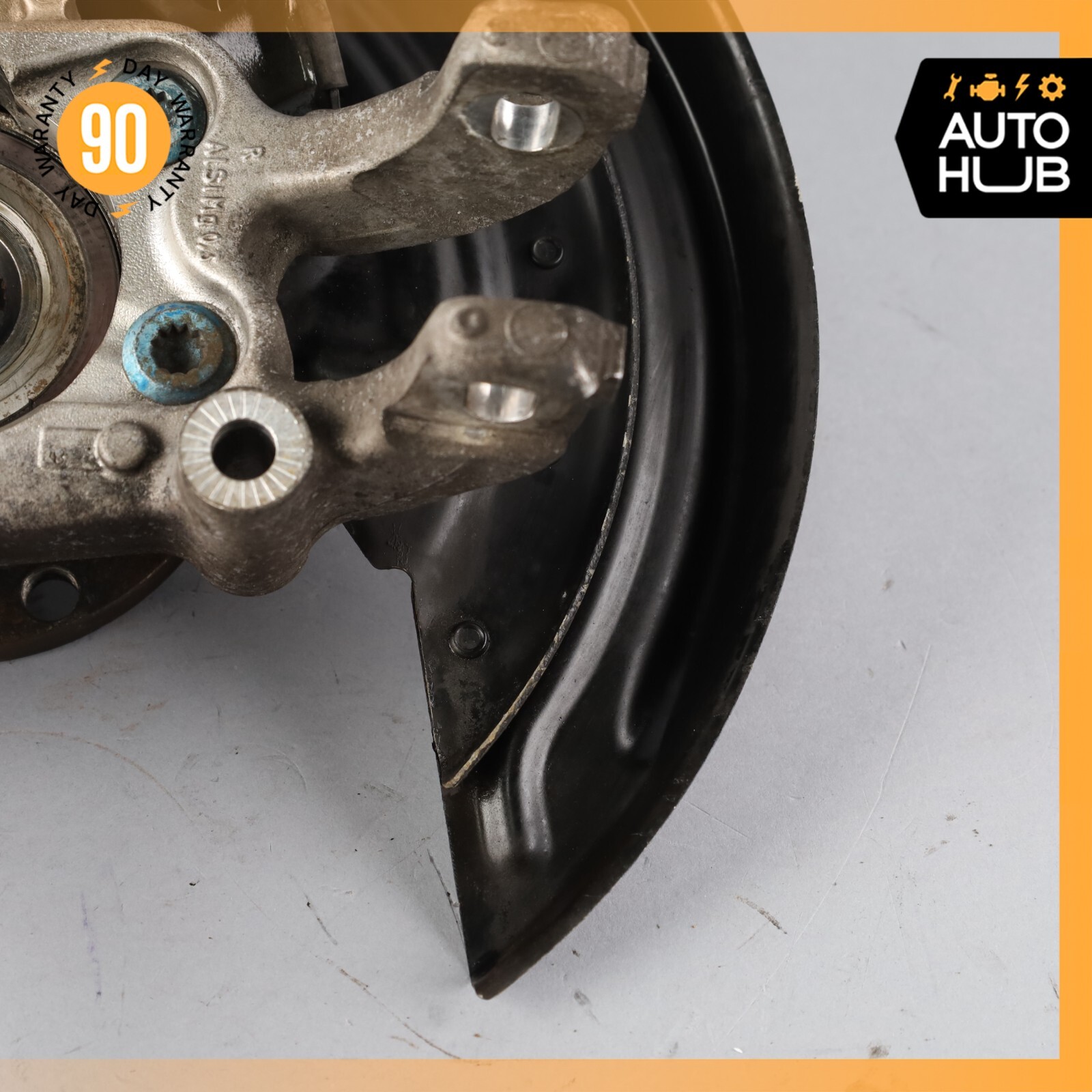 07-11 Bentley Continental GTC Rear Right Side Spindle Knuckle Hub OEM 46k