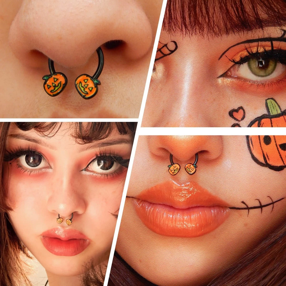 Pumpkin sale nose stud