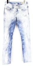 Diesel Myboy Regular Slim Straight Low Waist 0827B Jeans Womens W26/L34 New
