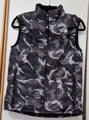Camouflage Youth North Face Gilet The North Face Gilet Boys Youth