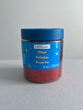 Creatology Red Craft Glitter 8 oz for Crafts Photo Shoots  More
