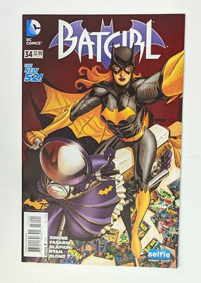 DC New 52 Comic: BATGIRL #34 VARIANT B SELFIE COVER NM | eBay