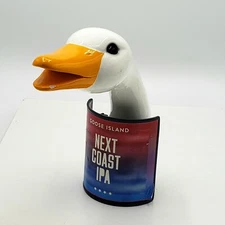 RARE Goose Island NEXT COAST IPA - Goose Head 6x6 Tap Handle