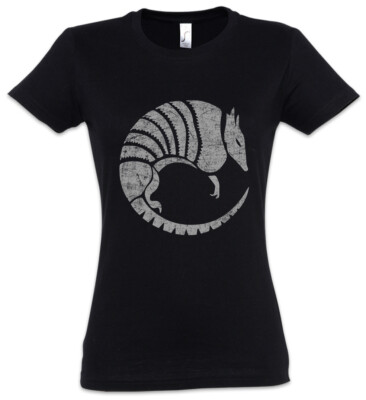 Armadillo Territory II Damen T-Shirt Into The Realm Symbol Badlands Sign Logo