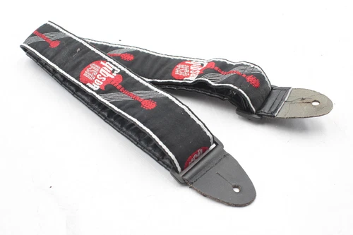 Vintage Gibson 'The USA' guitar strap (Red/Blue/White)