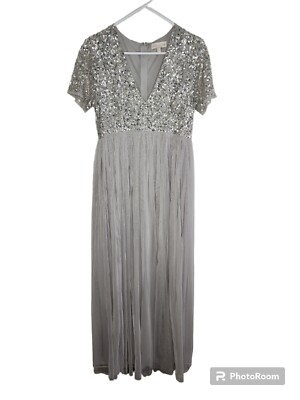 blue dress for baby girl Aria Rose Gold Sequin Dress - DM exclusive - Nursing Friendly - Maternity Friendly