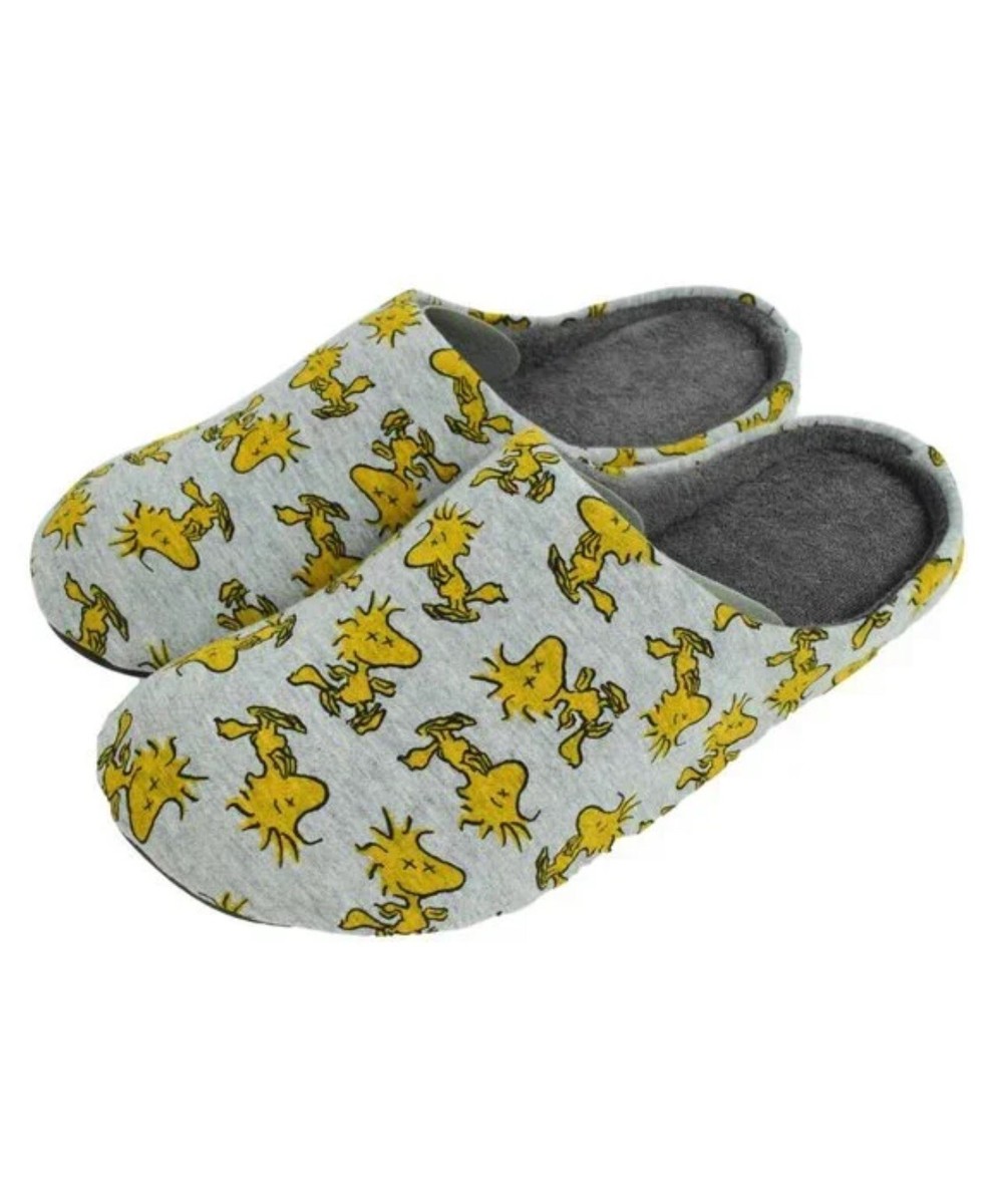 KAWS x Uniqlo x Peanuts Woodstock Room Shoes Slippers Gray Size XL