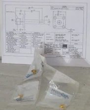 Lot of 5 - Ma-Com AMP OmniSpectra 2052-1201-00 SMA OSM Flange Mount Connector