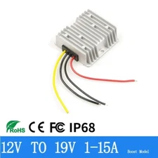 DC DC Converter 12V to 19V 19.5V 20V 1-15A Step-Up Power Module for Notebook Car