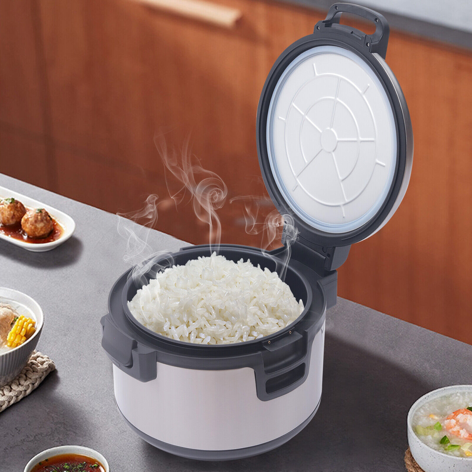 19L Electric Sushi Rice Warmer Commercial Nonstick Inner Pot Rice